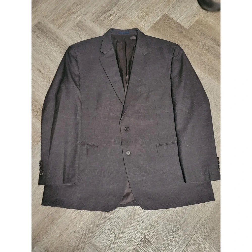 Ralph Lauren Mens 48R Brown Wool Striped Blazer Sport Coat Dillard's 4900012231